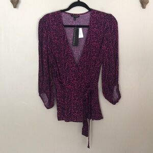NEW Banana Republic Wrap Top. XS